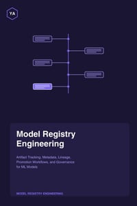 Model Registry Engineering: Artifact Tracking, Metadata, Lineage, Promotion Workflows, and Governance for ML Models cover
