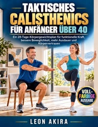 Taktisches Calisthenics Für Anfänger Über 40: Ein 28-Tage-Körpergewichtsplan für funktionelle Kraft, bessere Beweglichkeit, mehr Ausdauer und Körperve cover