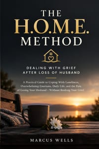 Dealing with Grief After Loss of Husband: A Practical Guide to Coping With Loneliness, Overwhelming Emotions, Daily Life, and the Pain of Losing Your cover