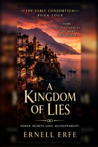 A Kingdom of Lies: A Dark Billionaire Second-Chance Romance cover