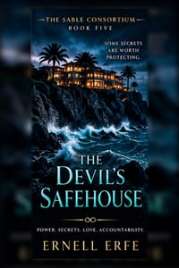 The Devil's Safehouse: A Dark Billionaire Captive-Proximity Romance cover