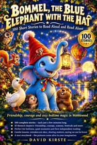 Bommel, the Blue Elephant with the Hat: 100 Short Stories to Read Aloud and Read Alone for Kids Ages 3-8 cover