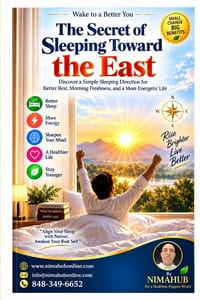 The Secret of Sleeping Toward the East: Discover a Simple Sleeping Direction for Better Rest, Morning Freshness, and a More Energetic Life cover