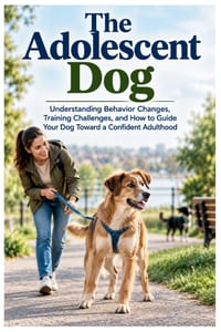 The Adolescent Dog: Understanding Behavior Changes, Training Challenges, and How to Guide Your Dog Toward a Confident Adulthood cover