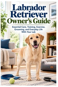Labrador Retriever Owner's Guide: Essential Care, Training, Exercise, Grooming, and Everyday Life With Your Lab cover