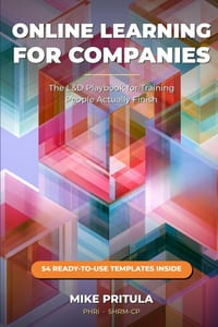 Online Learning for Companies: The L&D Playbook for Training People Actually Finish cover