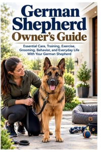 German Shepherd Owner's Guide: Essential Care, Training, Exercise, Grooming, Behavior, and Everyday Life With Your German Shepherd cover