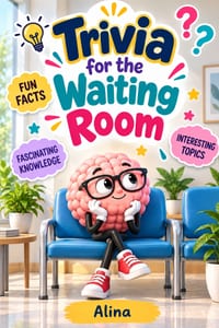 Trivia for the Waiting Room: Fun Facts, Brain Teasers, Random Knowledge & Quick Questions to Beat Appointment Boredom and Make Waiting Time More Enjoy cover