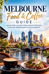 Melbourne Food & Coffee Guide: Laneway Cafés, Specialty Coffees, Markets, Restaurants, Local Foods, Neighborhoods & Culinary Experiences cover
