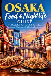 Osaka Food and Nightlife Guide: Street Foods, Dotonbori, Markets, Izakayas, Local Specialties, Neighborhoods & Evening Experiences cover