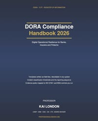 DORA Compliance Handbook 2026: Digital Operational Resilience for Banks, Insurers and Fintechs: ICT Risk, Incident Reporting, TLPT, Third-Party Regist cover