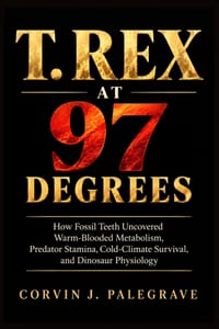 T. Rex at 97 Degrees: How Fossil Teeth Uncovered Warm-Blooded Metabolism, Predator Stamina, Cold-Climate Survival, and Dinosaur Physiology cover