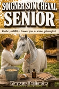 SOIGNER SON CHEVAL SENIOR Le Guide Complet pour Accompagner un Cheval Âgé: Bien-être de l'Étalon, Poney ou Jument: Confort, Mobilité et Douceur pour l cover