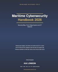 Maritime Cybersecurity Handbook 2026: Securing Ships, Ports, Bridge Systems and OT Networks: IMO Cyber Risk Guidelines, IACS UR E26/E27, NIS2 and Inci cover