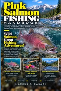 Pink Salmon Fishing Handbook: A Complete Guide to Life Cycle, Feeding, Ocean Migration, Spawning, River Habitat, Fishing Methods, Tackle, Seasonal Run cover
