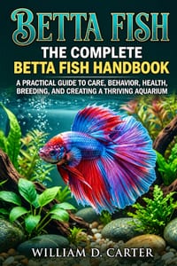 Betta Fish: The Complete Betta Fish Handbook - A Practical Guide to Care, Behavior, Health, Breeding, and Creating a Thriving Aquarium cover