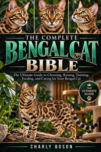 The Complete Bengal Cat Bible: The Ultimate Guide to Choosing, Raising, Training, Feeding, and Caring for Your Bengal Cat cover