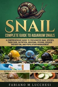 Complete Guide to Aquarium Snails: Freshwater Snail Species, Care, Nutrition, Breeding, Disease Prevention, and Population Management cover