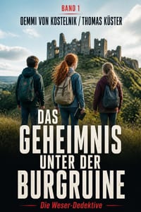 Das Geheimnis unter der Burgruine: Weserberglandkrimi - KIDS cover