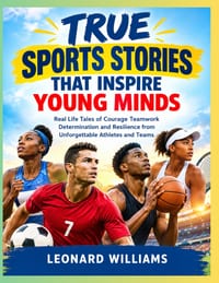 True Sports Stories That Inspire Young Minds: Real Life Tales of Courage Teamwork Determination and Resilience from Unforgettable Athletes and Teams cover