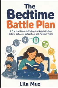 The Bedtime Battle Plan: A Practical Guide to Ending the Nightly Cycle of Delays, Defiance, Exhaustion, and Parental Yelling cover