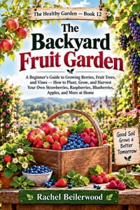 The Backyard Fruit Garden: A Beginner's Guide to Growing Berries, Fruit Trees, and Vines - How to Plant, Grow, and Harvest Your Own Strawberries, Rasp cover