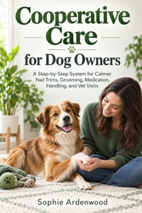 Cooperative Care for Dog Owners: A Step-by-Step System for Calmer Nail Trims, Grooming, Medication, Handling, and Vet Visits cover
