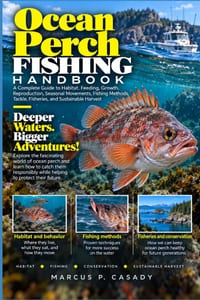 Ocean Perch Fishing Handbook: A Complete Guide to Habitat, Feeding, Growth, Reproduction, Seasonal Movements, Fishing Methods, Tackle, Fisheries, and cover