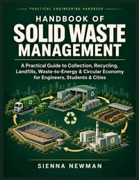Handbook of Solid Waste Management: A Practical Guide to Collection, Recycling, Landfills, Waste-to-Energy & Circular Economy for Engineers, Students cover