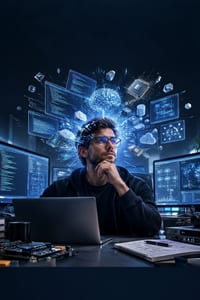 Cumple tu sueño de ser programador con Inteligencia Artificial: Mas conocimiento, más capacidad, más IA cover