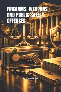 Firearms, Weapons, and Public Safety Offenses cover