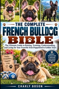 The Complete French Bulldog Bible: The Ultimate Guide to Raising, Training, Understanding, and Caring for Your Frenchie from Puppyhood to Golden Years cover