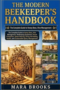 The Modern Beekeeper's Handbook: The Complete Guide to Honey Bees, Hive Management, Beekeeping Equipment, Swarm Prevention, Queen Rearing, Honey Harve cover