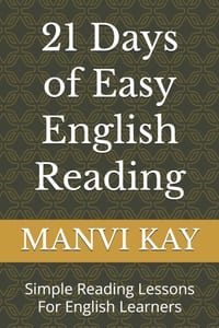 21 Days of Easy English Reading: Simple Reading Lessons For English Learners cover