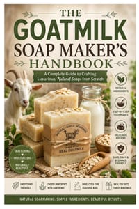 The Goatmilk Soap Maker's Handbook: A Practical Guide to Creating Handmade Goat Milk Soap cover