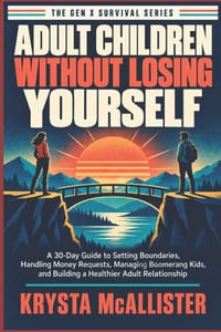 Adult Children Without Losing Yourself: A 30 Day Guide to Setting Boundaries Handling Money Requests Managing Boomerang Kids and Building a Healthier cover