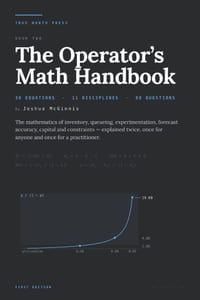 The Operator's Mathbook Book Two cover