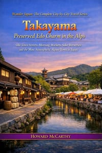 Takayama: Preserved Edo Charm in the Alps: Old Town Streets, Morning Markets, Sake Breweries and the Most Atmospheric Alpine Town in Japan cover