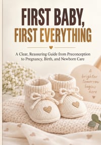First Baby, First Everything: A Clear Guide to Conception, Pregnancy, Birth, and Newborn Care cover