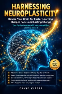 Harnessing Neuroplasticity: 40 Science-Backed Strategies to Rewire Your Brain, Improve Focus, Memory, and Sleep, and Build Lasting Mental Resilience cover