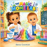The Magic Home Lab: 15 Easy & Amazing At-Home Science Experiments for Kids cover