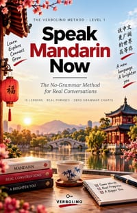Speak Mandarin Now, Learn Chinese From Zero: The Four Tones, 300 Real Phrases, and No Grammar Tables cover