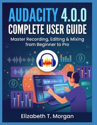 Audacity 4.0.0 Complete User Guide: Master Recording, Editing & Mixing from Beginner to Pro cover