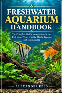 Freshwater Aquarium Handbook: The Complete Guide to Aquarium Setup, Fish Care, Water Quality, Plants, Feeding, and Maintenance cover