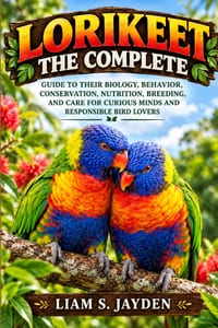 Lorikeet: The Complete Guide to Their Biology, Behavior, Conservation, Nutrition, Breeding, and Care for Curious Minds and Responsible Bird Lovers cover
