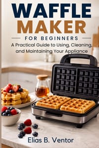 Waffle Maker for Beginners: A Practical Guide to Using, Cleaning, and Maintaining Your Appliance cover