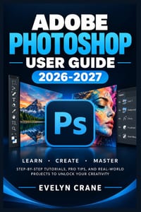Adobe Photoshop User Guide 2026-2027: Master Creative Editing: Retouching, Layers, Masks, Compositing, Generative AI, Professional Image Workflows cover
