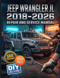 Jeep Wrangler Jl 2018-2026 Repair and Service Manual: The Complete Illustrated Step-by-Step Guide to Dealership-Level Diagnostics, Routine Maintenance cover