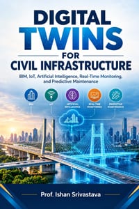 Digital Twins for Civil Infrastructure: BIM, IoT, Artificial Intelligence, Real-Time Monitoring, and Predictive Maintenance cover