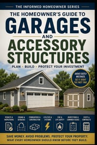 The Homeowner's Guide to Garages and Accessory Structures cover